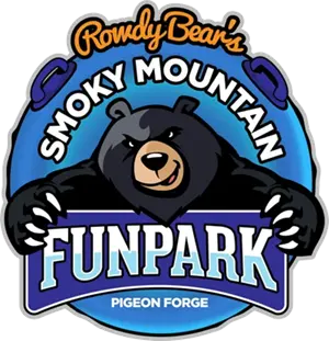 Rowdy Bear's Smoky Mountain Funpark logo