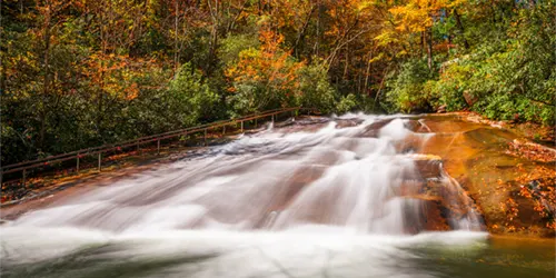 Sliding Rock in Pisgah National Forest