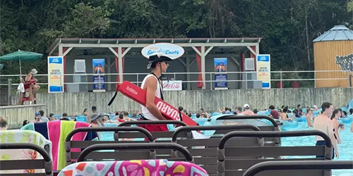Splash Country lifeguard