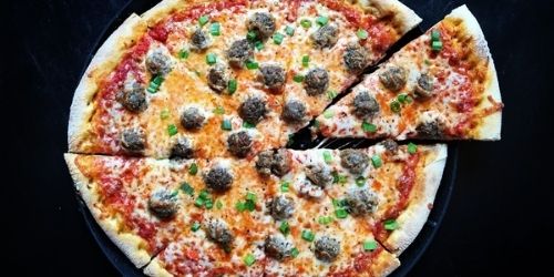 Pizza from takeout restaurants