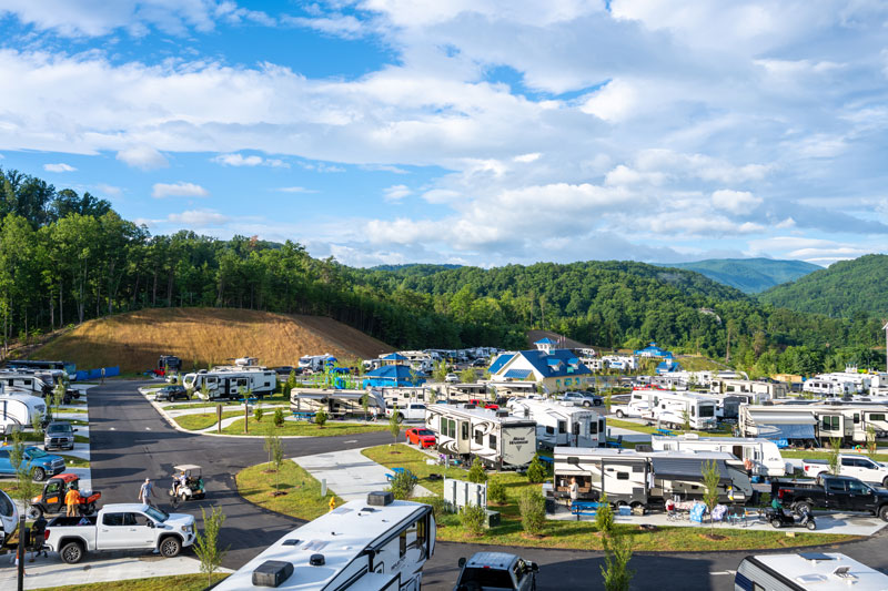 Camp Margaritaville RV Resort Luxury Camping Pigeon TN