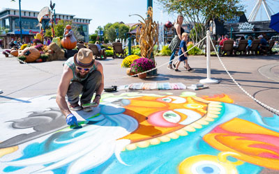 Chalkfest at The Island: Click for event info.
