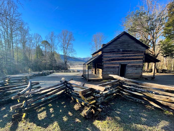 John Oliver Cabin Rich Mountain Loop