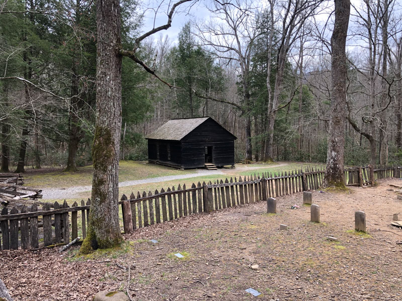 Little Greenbrier School Little Brier Gap Trail (Walker Sisters Cabin)