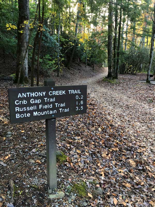 Anthony Creek Trail