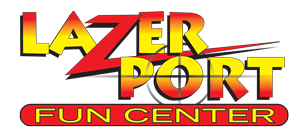 LazerPort Fun Center logo