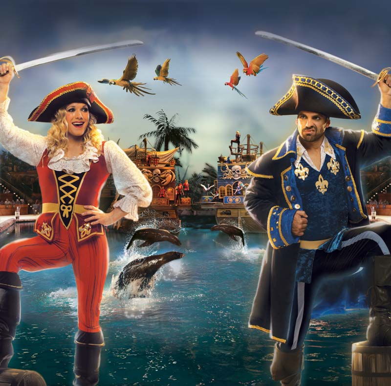 pirate voyage dinner show cast
