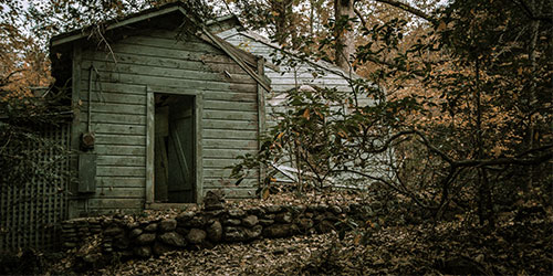 Elkmont ghost town abandoned building exterior Elkmont ghost town abandoned building exterior