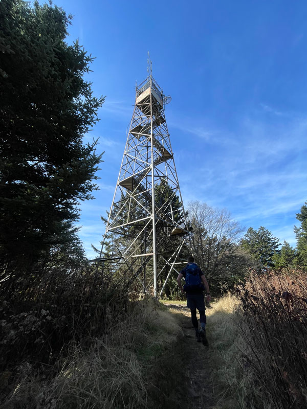 Mt. Sterling fire tower Baxter Creek Trail (Mt. Sterling)