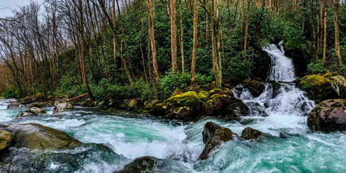 Midnight Hole & Mouse Creek Falls: Click to visit page.