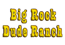 Big Rock Dude Ranch logo