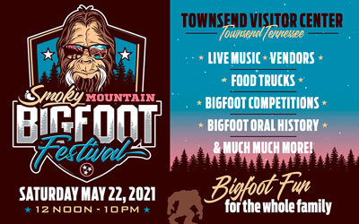 Smoky Mountain Bigfoot Festival: Click for event details.