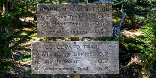 Rainbow Falls & Boulevard crossing