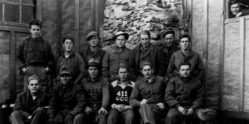 CCC Camps In The Smokies: Click to visit page.