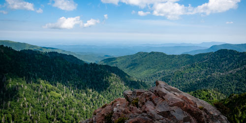 Hiking in the Smokies: Click to visit page.