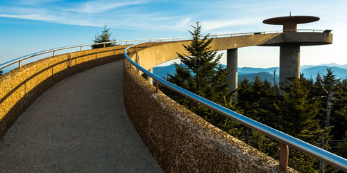 clingmans dome observation tower