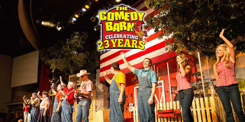 The Comedy Barn Theater: Click to visit page.