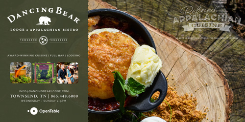 Dancing Bear Appalachian Bistro: Click to visit website. Dancing Bear Appalachian Bistro