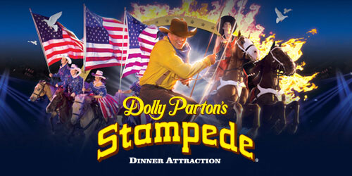Dolly Parton’s Stampede: Click to visit website.
