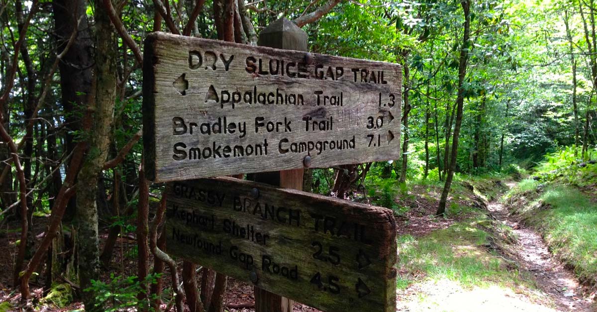 Dry Sluice Gap Trail Dry Sluice Gap Trail