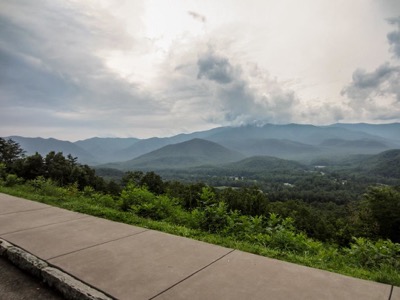 View of Foothills Parkway East Overlook #4