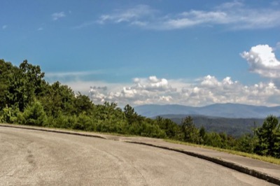 View of Foothills Parkway West Overlook #11
