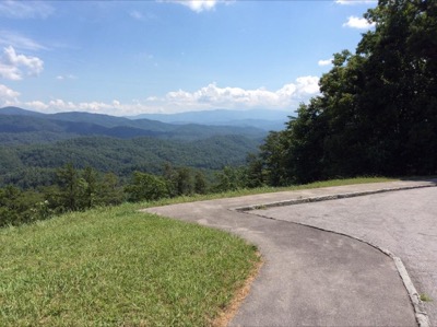 View of Foothills Parkway West Overlook #14