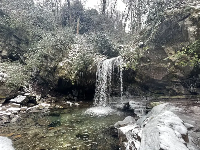 Hike To Grotto Falls: Click to visit page.