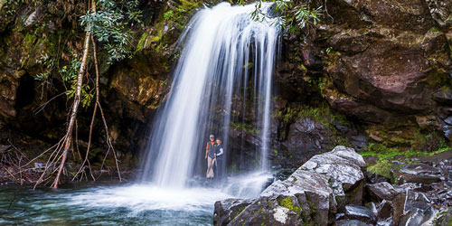 Grotto Falls Trail: Click to visit page.