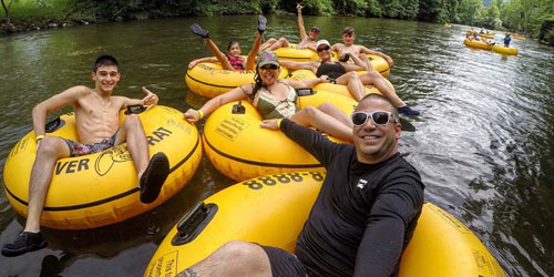 Tubing In Townsend: Smoky Mountain River Rat: Click to visit page.