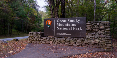 Great Smoky Mountains National Park: Click to visit page.