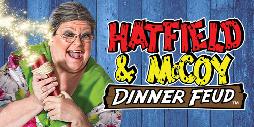 Hatfield & McCoy Dinner Show: Hillbilly Hijinks Have History: Click to visit page.