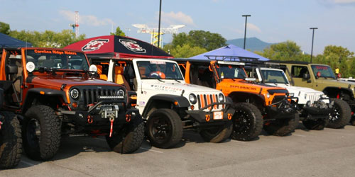 Great Smoky Mountain Jeep Invasion Facebook: Click to visit page.