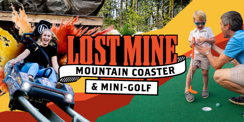 Lost Mine Mountain Coaster & Mini Golf