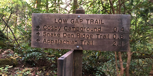 Low Gap Trail: Click to visit page.