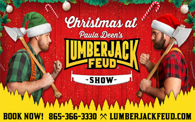 Paula Deen's Lumberjack Feud Christmas Show: Click for event info.