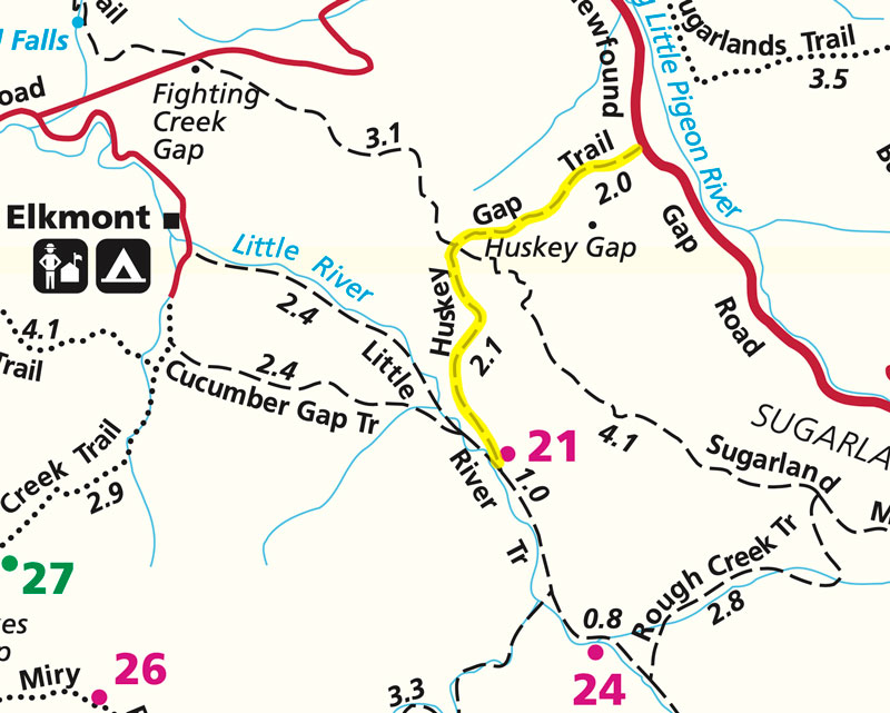 Huskey Gap Trail