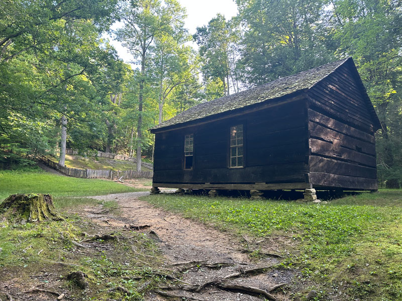 Little Greenbrier School Metcalf Bottoms Trail