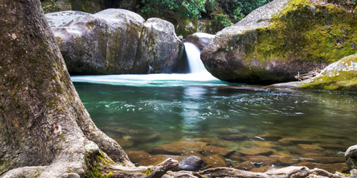 Big Creek Trail to Midnight Hole & Mouse Creek Falls: Click to visit page.