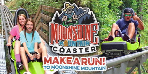 Ad - Moonshine Mountain Coaster: Click to visit website