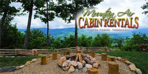 Ad - Mountain Air Cabin Rentals: Click for website