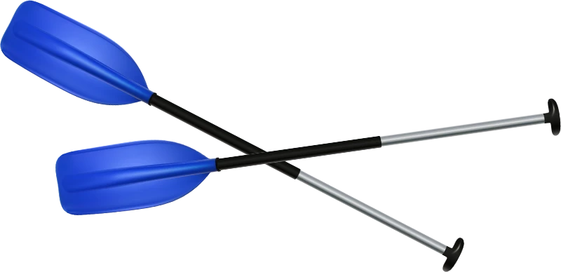 Rafting paddles