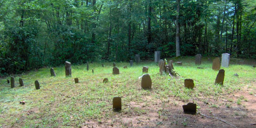 Parton Cemetery at Greenbrier by Brian Stansberry