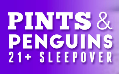 Pints & Penguins: Click for event info.