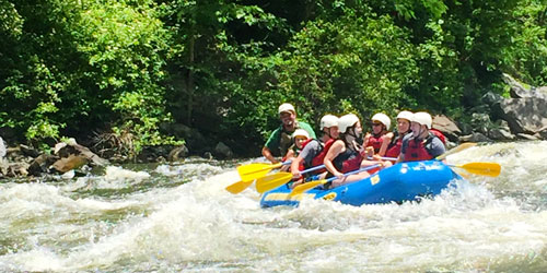 Whitewater Rafting: Click to visit page.