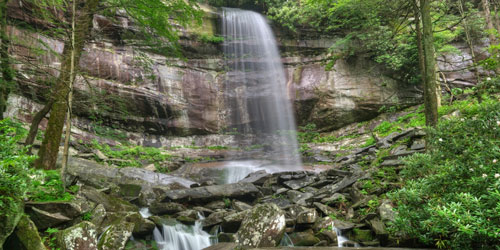 Rainbow Falls Trail: Click to visit page.