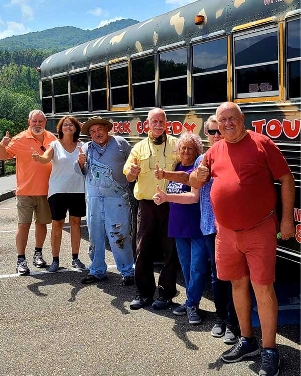 Redneck Comedy Bus Tours: Click to go to page.