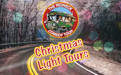 redneck christmas light tour pigeon forge