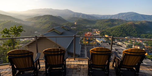 view from the Gatlinburg SkyDeck view from the Gatlinburg SkyDeck