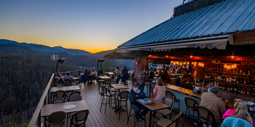 Smokehouse Bar at sunset Smokehouse Bar at sunset
